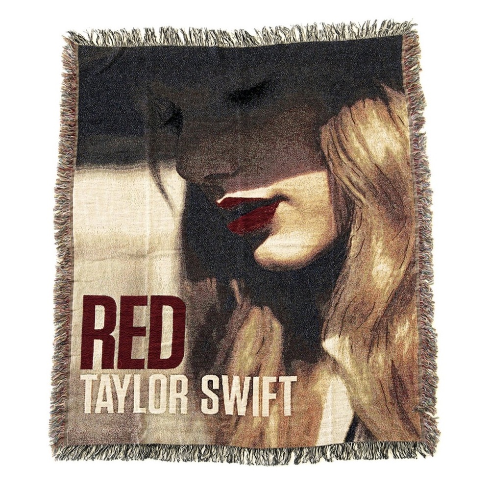 Taylor Swift Red Blanket